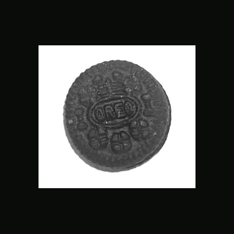 Photograph of the Oreo biscuit